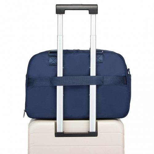 TVK2430 - Kono Multi-functional Travel Bag Large Tote Bag & Duffle Bag with Expandable Compartment and Wet/Dry Pocket - Navy