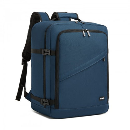 BPK2531M - Kono Multi-purpose Business Medium-sized Backpack–Fits 15.6" Laptop, Ideal for Work, Travel & Daily Commute - Navy
