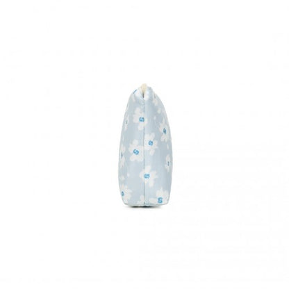 COM2443 - Miss Lulu Multi-Functional Charming Print Cosmetic Bag & Storage Bag for Travel and Everyday Use - Blue