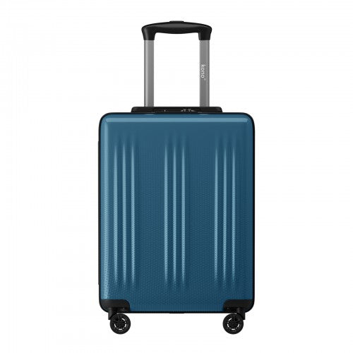 KSK2583 - Kono Premium ABS+PC 20 Inch Hard Shell Cabin Suitcase with TSA Lock and Smooth 360° Silent Spinner Wheels - Navy
