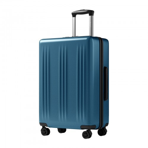 KSK2583 - Kono Premium ABS+PC 24 Inch Hard Shell Medium Check-In Luggage with TSA Lock & 360° Silent Spinner Wheels - Navy