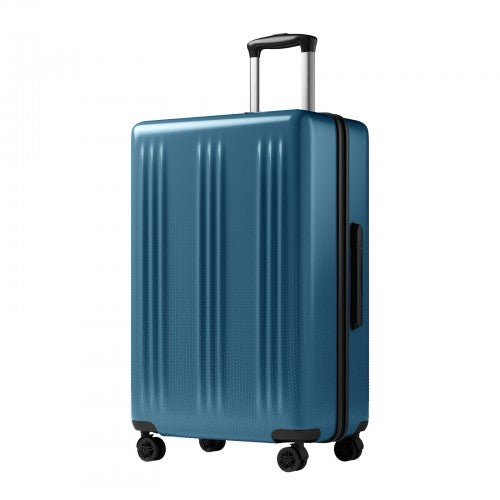 KSK2583 - Kono Premium ABS+PC 28 Inch Hard Shell Large Travel Suitcase for Long Haul Travel with TSA Lock - Navy