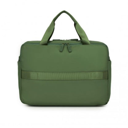 TVK2444 - Kono Water-Resistant Travel Bag with Laptop Sleeve Multi-Functional Tote for Business and Weekend Large Capacity for Men and Women - Green