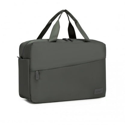 TVK2444 - Kono Water-Resistant Travel Bag with Laptop Sleeve Multi-Functional Tote for Business and Weekend Large Capacity for Men and Women - Grey