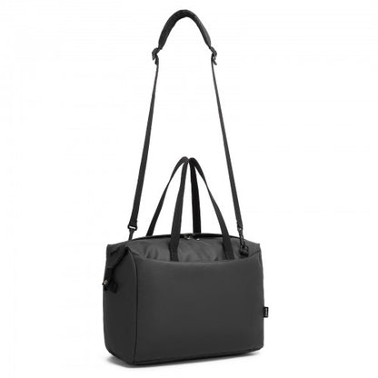 TVK2522 - Kono 40×30×20cm Cabin Approved Travel Bag - Versatile Carry-On Shoulder Bag for Travel, Gym, Business & Daily Use - Black